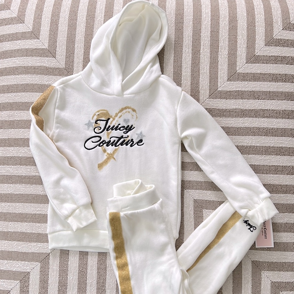 Juicy Couture Girl 2-piece Hoodie and Sweatpants Set